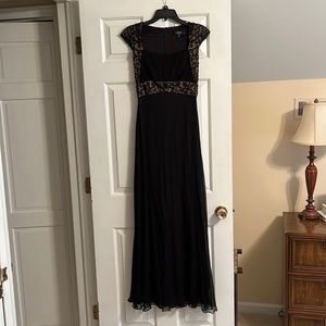 Tadashi black gown